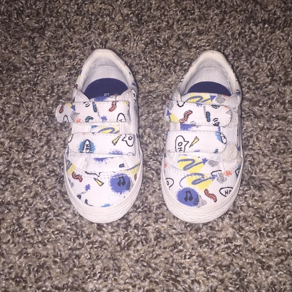 Zara Other - Zara Baby Printed Fabric Plimsolls